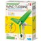 4M: Green Science - Wind Turbine - DIY Functional Turbine Kit, Air-Powered Renewable Energy Turns Into Light, Electricity, STEAM Project, Kids 5+